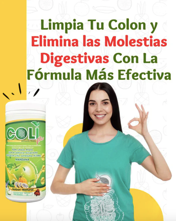 Coli Plus Fibra 100% natural
