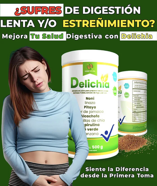 Fibra Natural Premium DELICHIA, Sin azúc