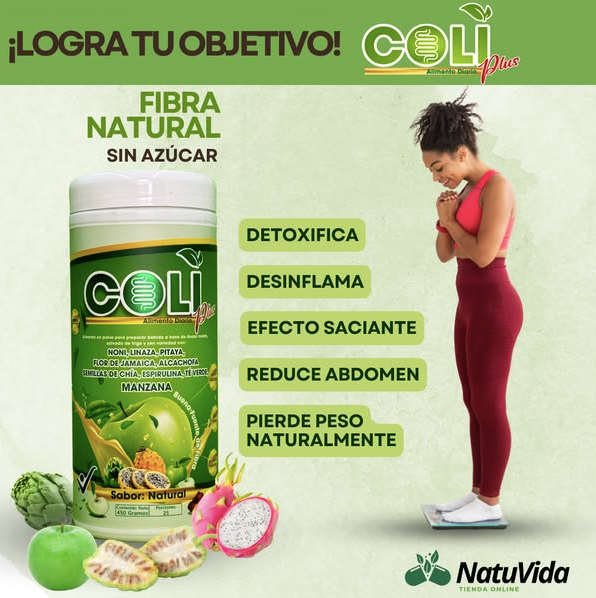 Coli Plus Fibra 100% natural