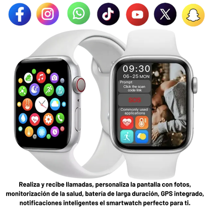 Smartwatch Classic Premium con 50 % de descuento solo hoy + Regalos